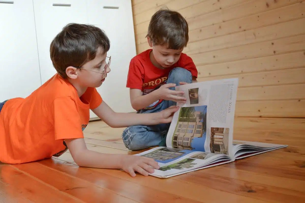 enfants  lecture