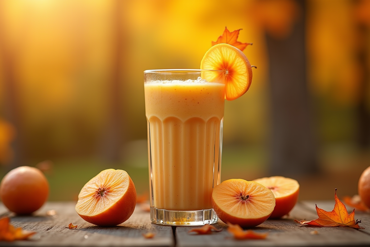 kaki smoothie