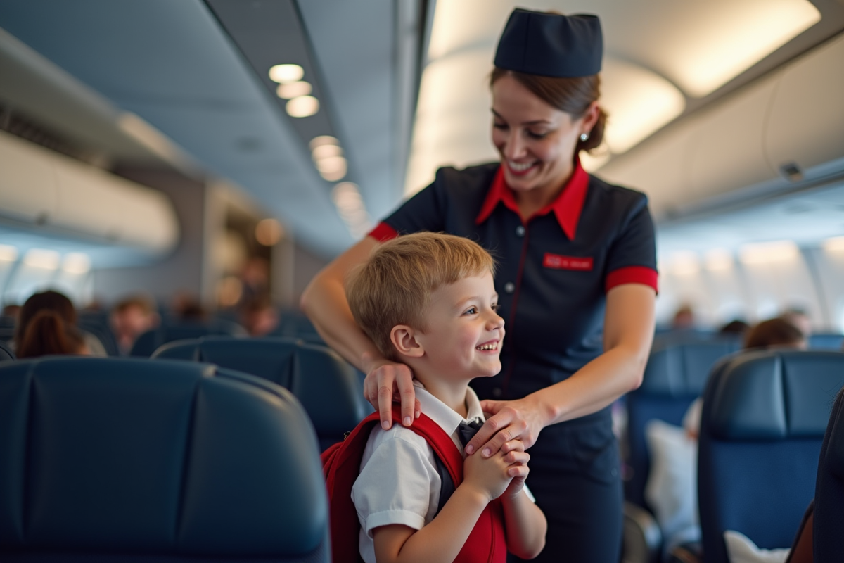 enfant avion