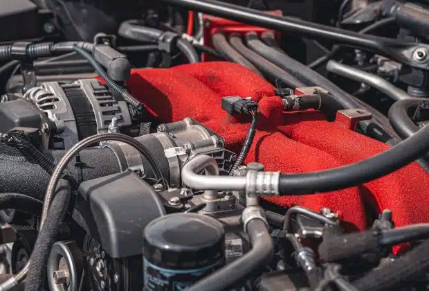 moteur de voiture