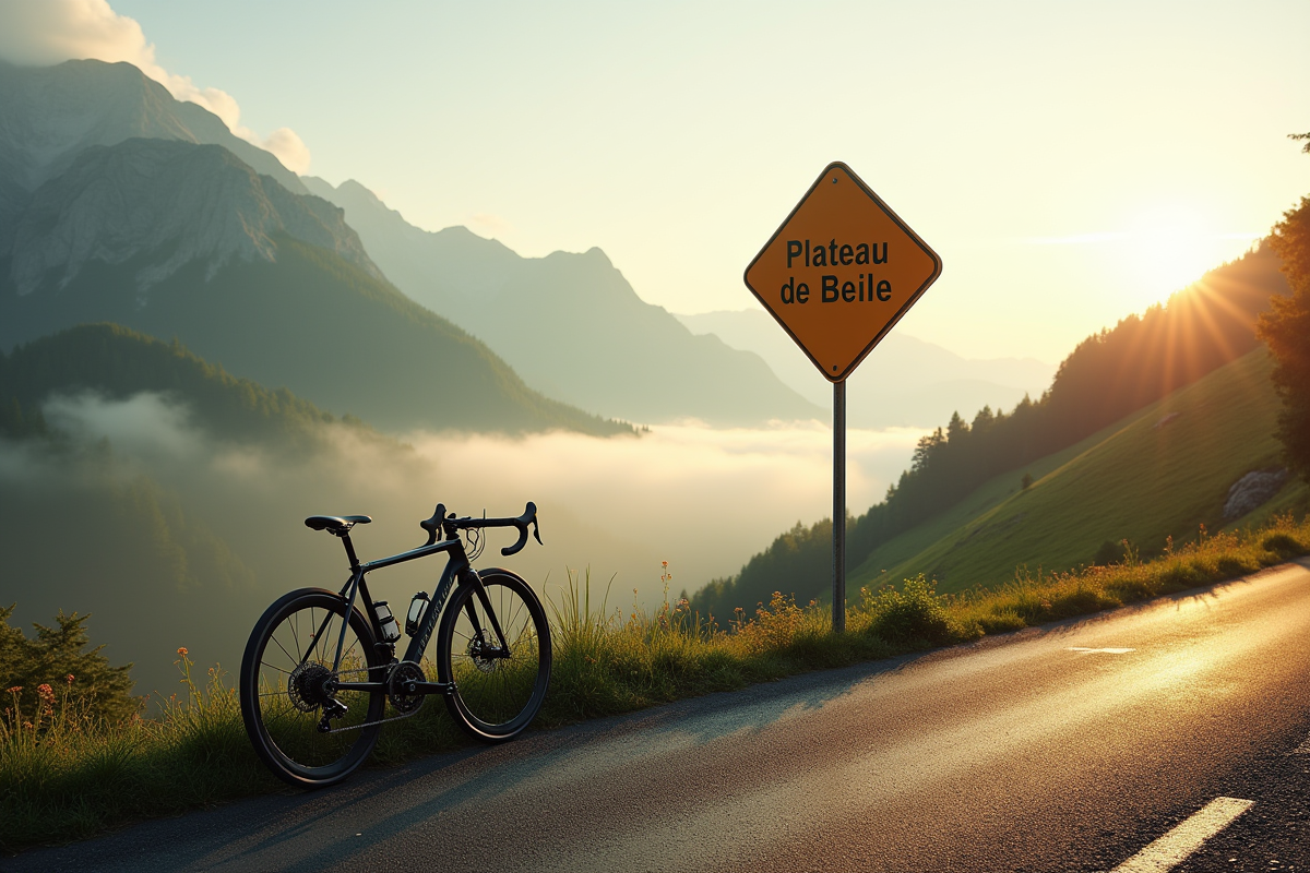 Vélo reposant près d